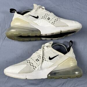 Nike Air Max 270 Men's Size 6 Running Shoes White Training Sneakers AH8050-100